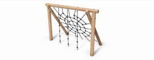 Robinia galge m/ skrå net&amp;amp;amp;amp;knudet