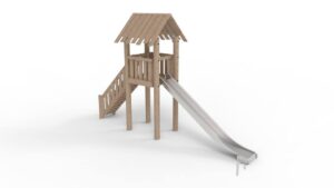 Tower with Stairs and Slide