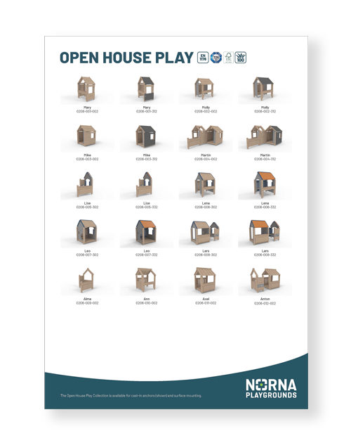 Open House Play - collection of playhouses